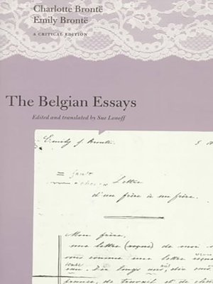 cover image of The Belgian Essays